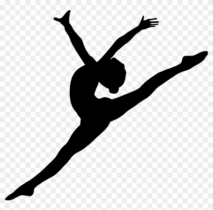 Dancer Silhouette Transparent Background Clipart #2037329