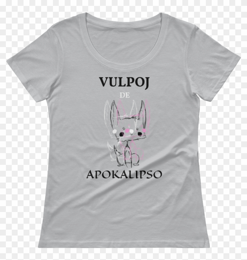 "fox Apocalypse" Ladies' Scoopneck - Violence Contre Les Femmes T Shirt Clipart #2037674