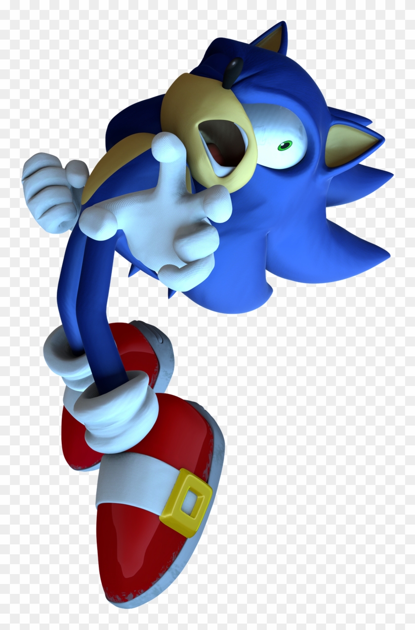 Lixes - Sonic Unleashed Sonic Screaming Clipart