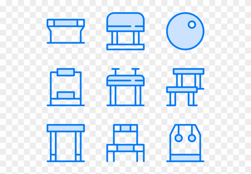 Gymnastic - Icon Clipart #2037942