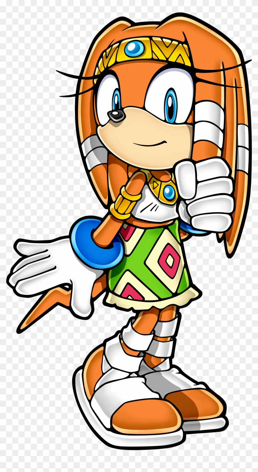 Sonicchannel Tikal - Tikal The Echidna Png Clipart #2038218