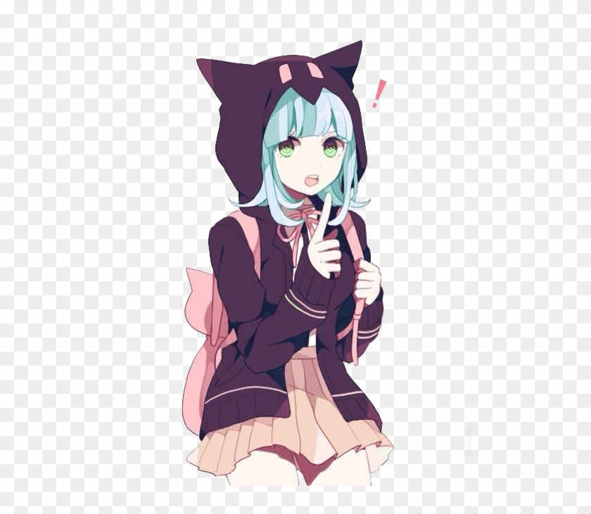 Cute Anime Png - Cute Anime Girl Transparent Clipart #2038339