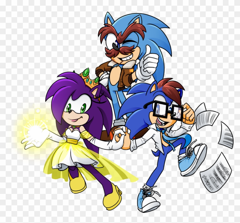 Sonic Underground Remixed - Cartoon Clipart #2038399