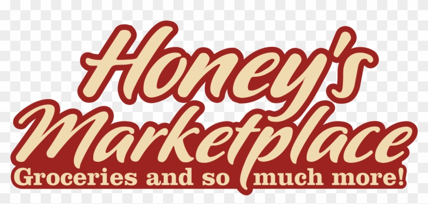 Honey's Marketplace Logo - Poster Clipart #2038426