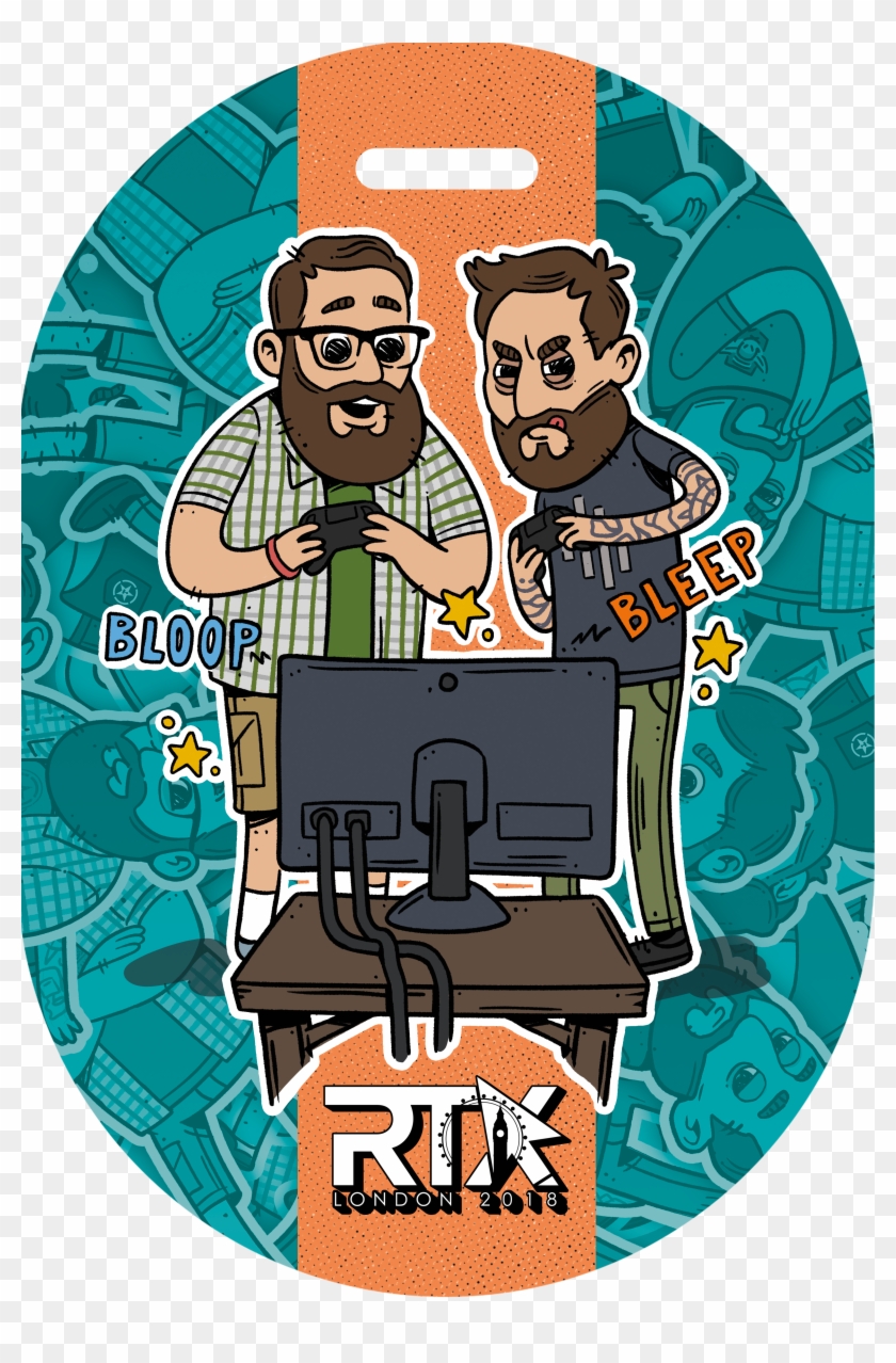 They Do Not Allow Entry Into Rtx London - Rtx 2018 Achievement Hunter Clipart