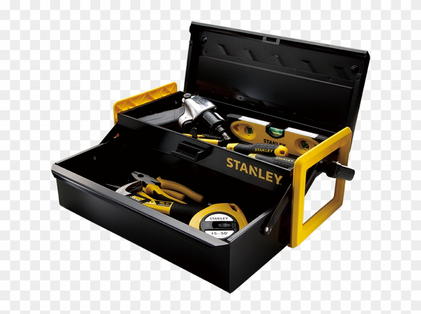 Hand Tools & Storage - Stanley Metalna Kutija Za Alat Clipart