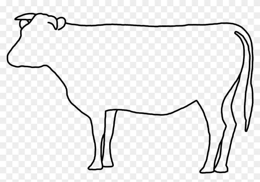 Korean Cuts Of Beef 1 - 소 부위 Clipart #2039565
