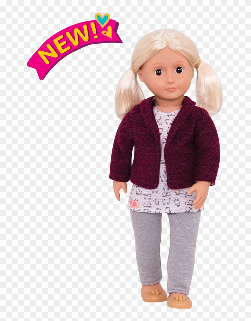 Elona 18-inch Doll With Short Hair - Doll Clipart