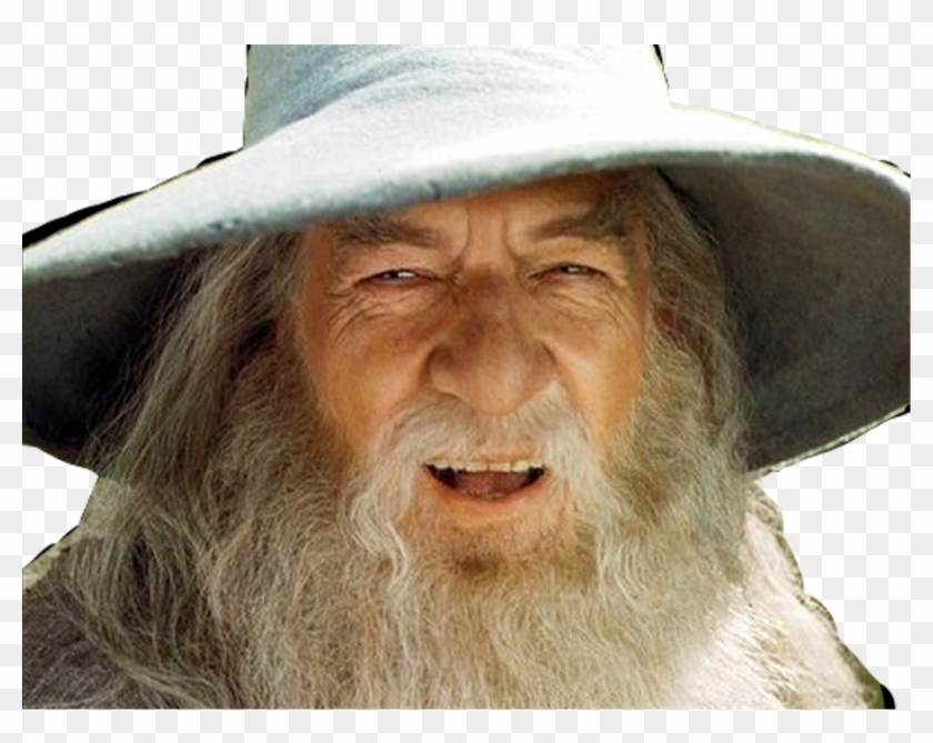 #gandalf #lotr #tolkien #freetoedit - Wizard Is Never Late Meme Clipart #2039665