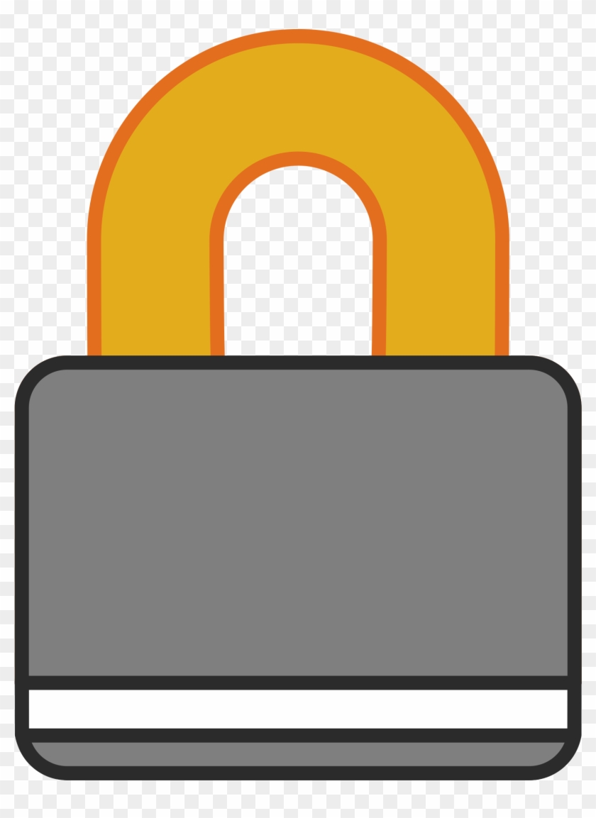 This Free Icons Png Design Of Padlock-color Clipart
