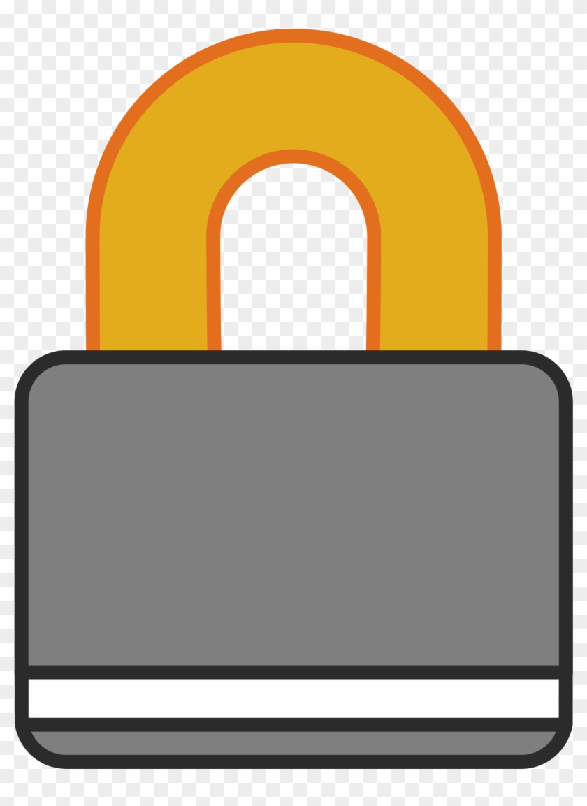 This Free Icons Png Design Of Padlock-color Clipart #2040220