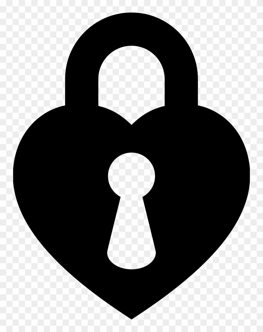 Png File Svg - Candado De Corazon Dibujo Clipart #2040506