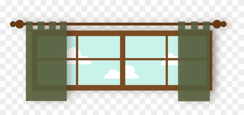 Kitchen Cabinet Utensil Clip Art Cartoon Window - Kitchen Cabinets Cartoon - Png Download #2040774