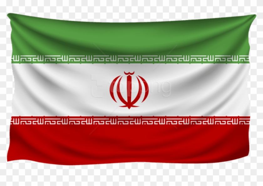 Free Png Download Iran Wrinkled Flag Clipart Png Photo - Flag Of Iran Png Transparent Png #2041056