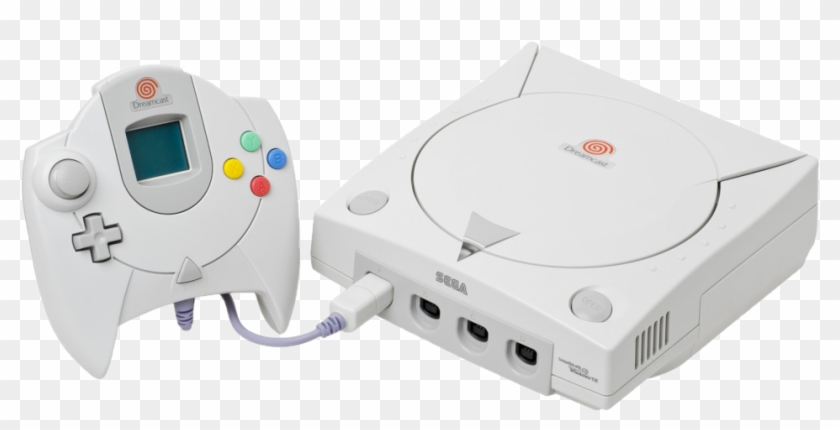 Dreamcast Console Set - Console Dreamcast Clipart #2041434