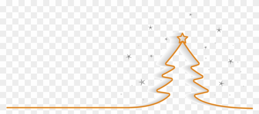 Merry Christmas And A Happy New Year - Christmas Tree Clipart