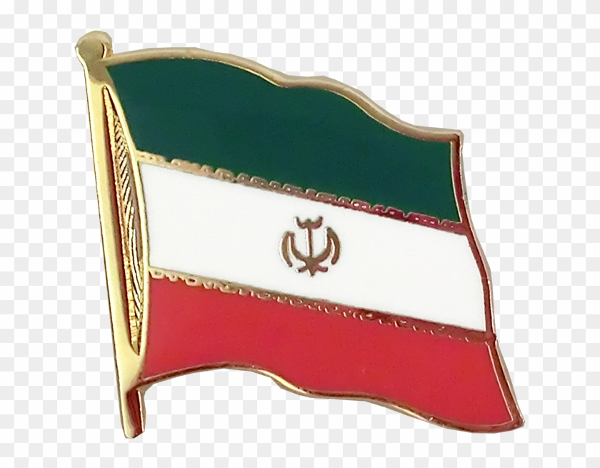 Iran Flag Lapel Pin - Badge Clipart