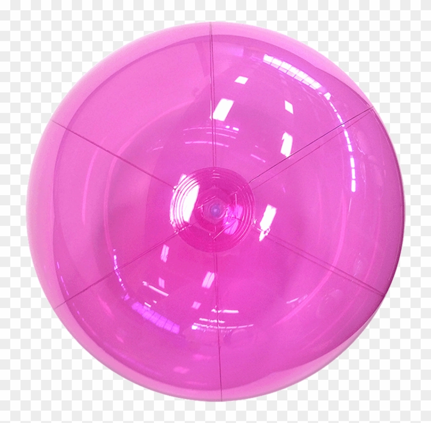 #mq #pink #ball #balls #beachball - Translucent Pink Beach Ball Clipart