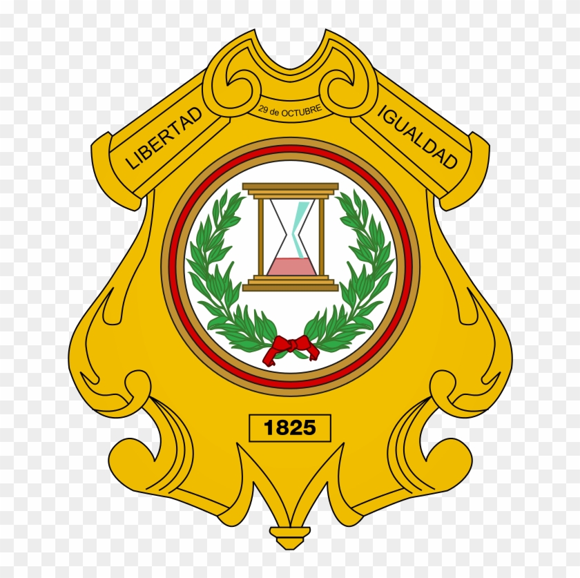 Flag, Coat Of Arms Of Totonicapán - Escudo De Totonicapan Clipart #2041831