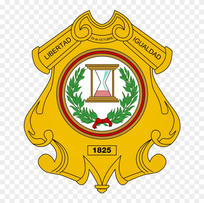 Flag, Coat Of Arms Of Totonicapán - Escudo De Totonicapan Clipart #2041831