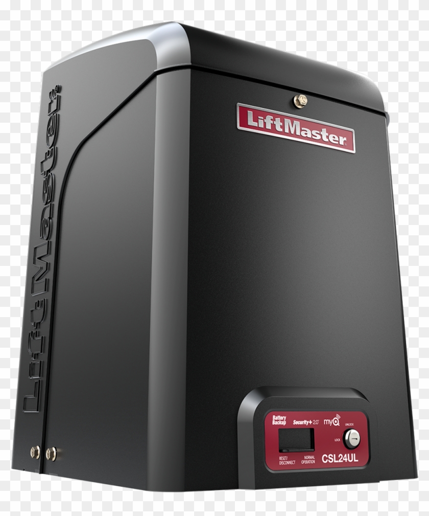 24vdc High-traffic Commercial Slide Gate Operator - Liftmaster Csl24u Clipart #2042190