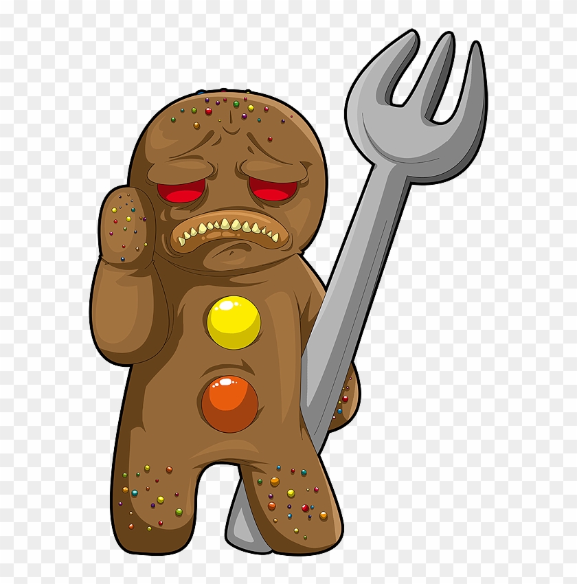 Gingerbread Clipart Sad - Gingerbread Sad - Png Download #2042240