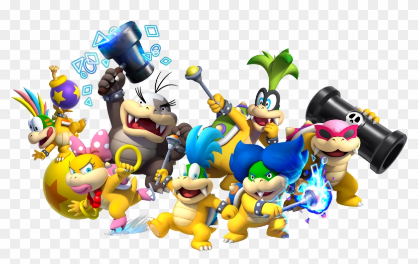 Games - Super Mario Koopalings Clipart #2042338