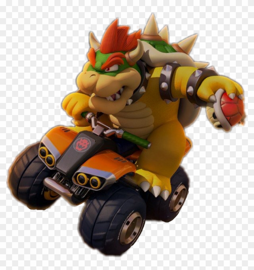 Mario Bowser Mariokart Mk8 Mk8d Deluxe Mariokartdeluxe Model Car Clipart Pikpng