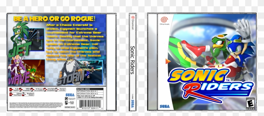 Comments - Sega Dreamcast Sonic Riders Clipart #2042563