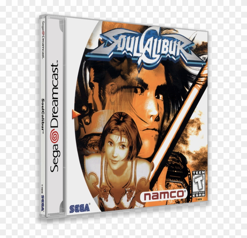 Soulcalibur - Box - 3d - Soul Calibur [dreamcast Game] - Custom Sega Dreamcast Case Clipart #2042778