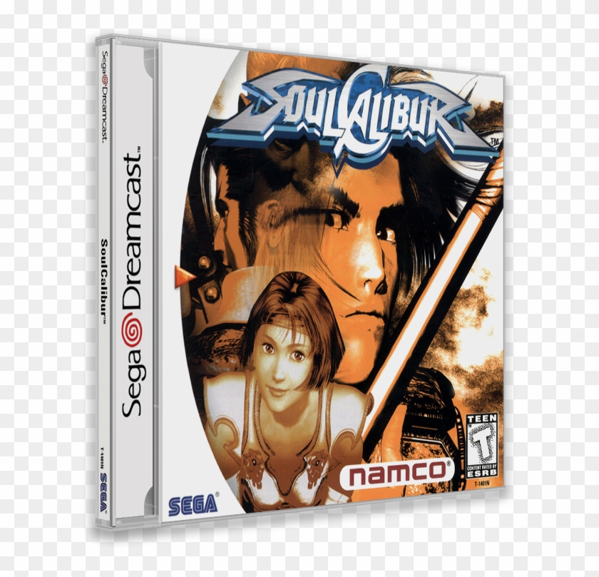Soulcalibur - Box - 3d - Soul Calibur [dreamcast Game] - Custom Sega Dreamcast Case Clipart #2042778