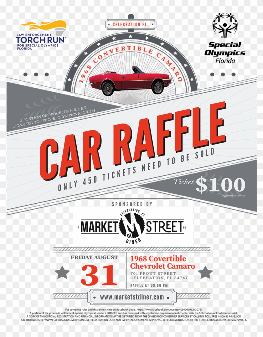 Car-raffle - Special Olympics Clipart
