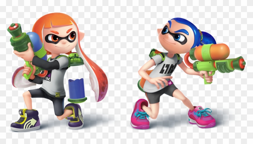 Inkling Girl And Inkling Boy , Png Download Clipart