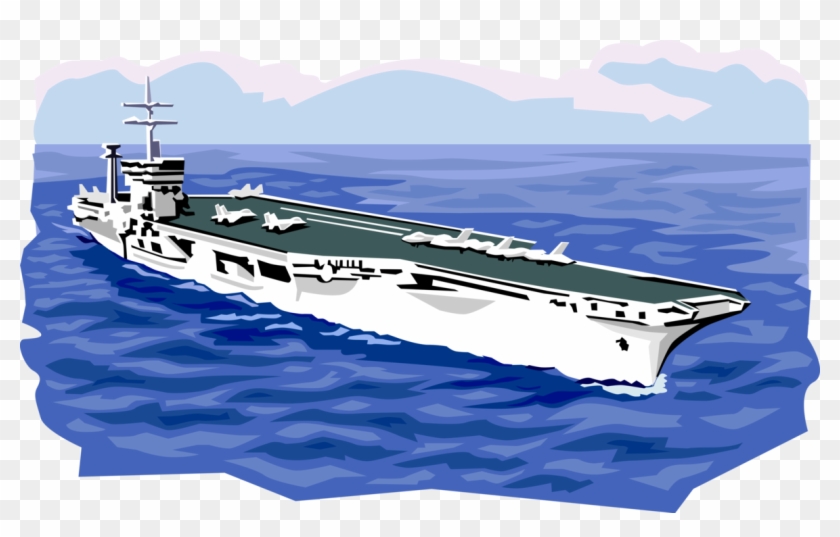 Vector Illustration Of United States Navy Aircraft - Aframax Clipart #2043214