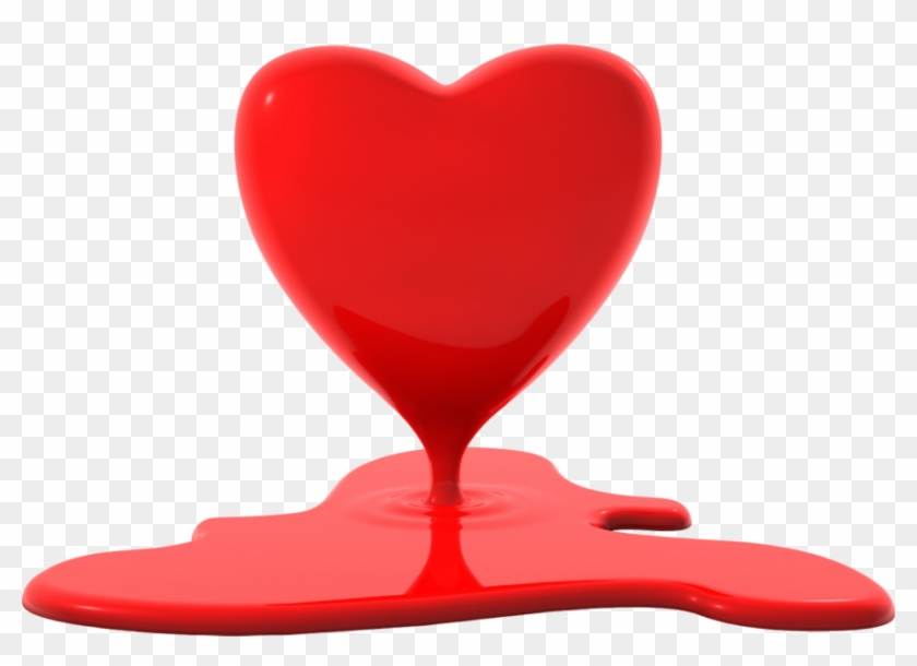 Share This Image - Melting Heart Clipart #2043321