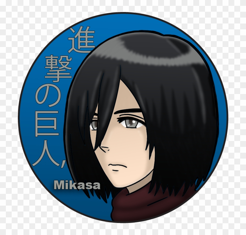 Home / Pin Back Buttons / Attack On Titan / Mikasa - Gmina Morawica Clipart