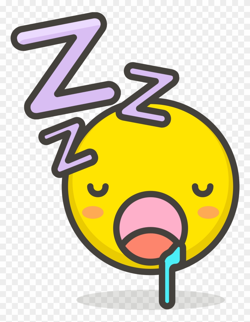 035 Sleeping Face - Icono De Dormir Png Clipart #2043648