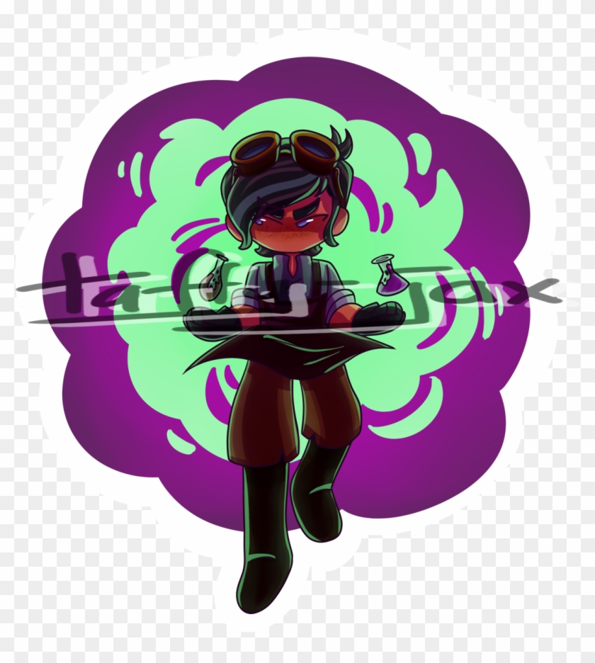 Mad Scientist,, Buy A Sticker On My Redbubble Here - Illustration Clipart