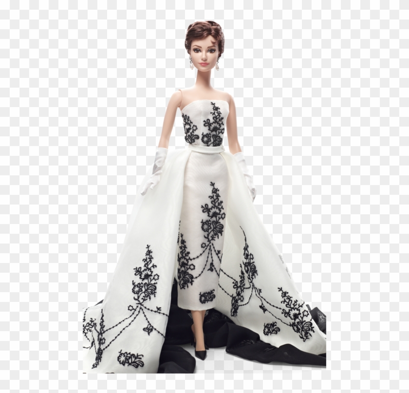 Audrey Hepburn And Barbie Image - Audrey Hepburn Barbie Clipart
