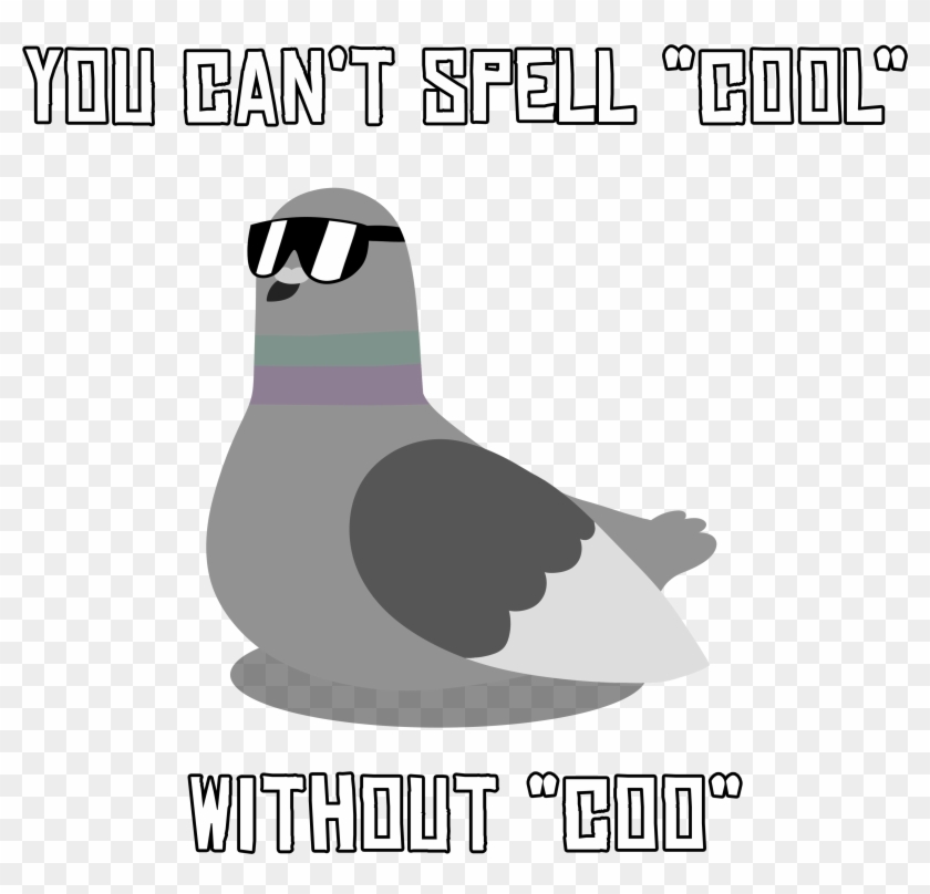 Available On Redbubble By Kahisys Fur Affinity [dot] - Cool Pigeon Clipart #2043858