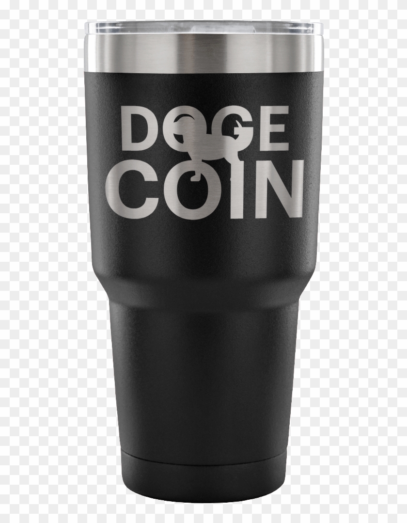 Doge Coin - Vacuum Tumbler - Designbymora - Teelaunch Tumbler Clipart #2043996