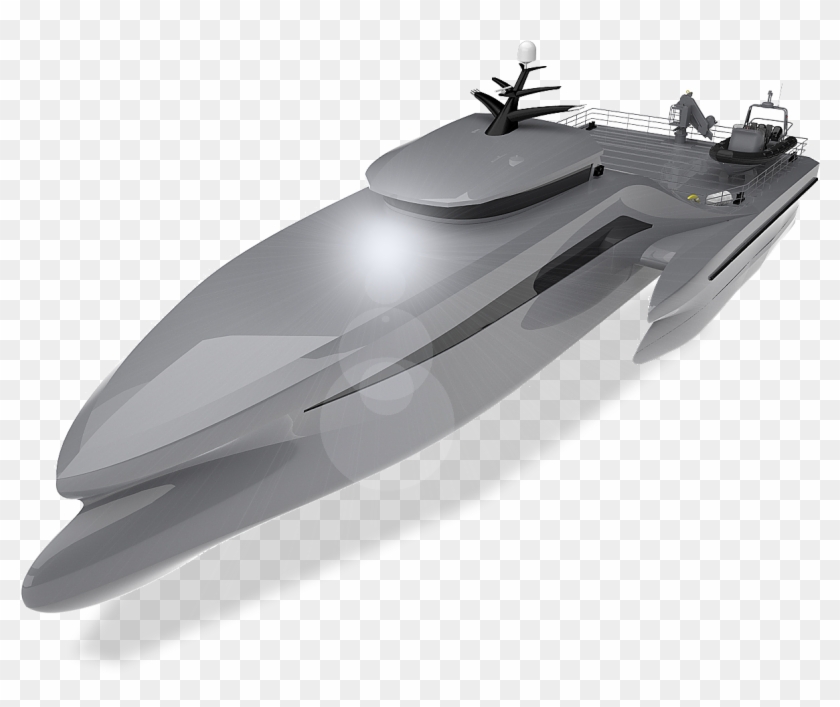 Crewboat Trimarans Clipart