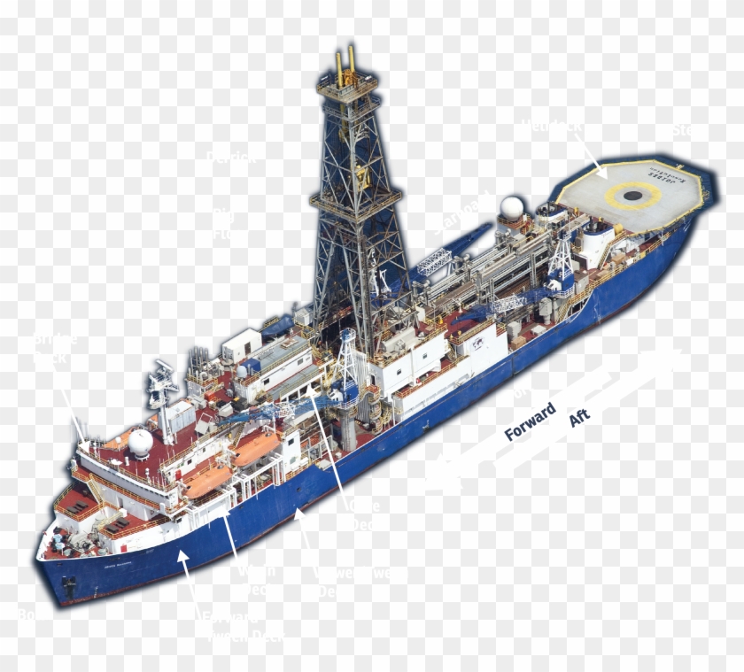 Joides Resolution - Joides Resolution Side Clipart #2044214