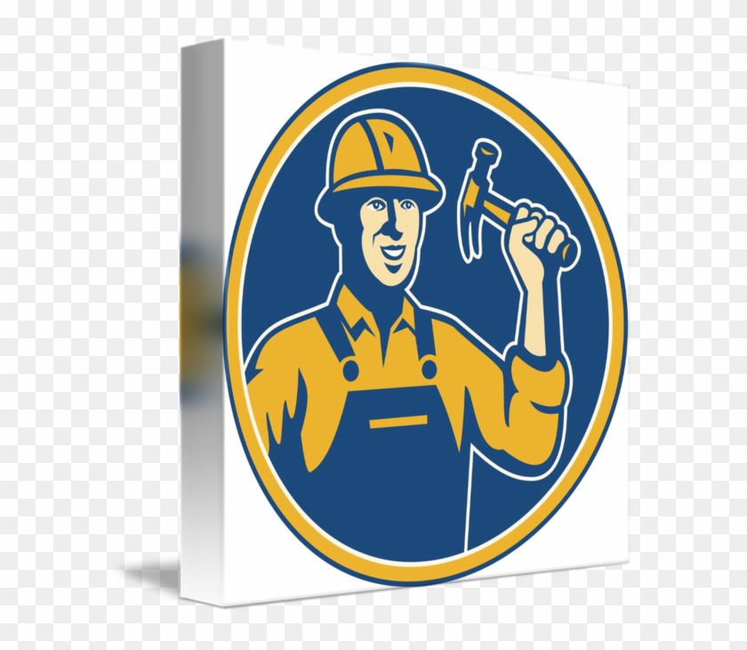 Clipart Free Carpenter Clipart Tradesmen - Construction Worker - Png Download