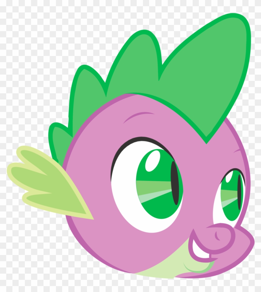Comments - Spike My Little Pony Face Clipart