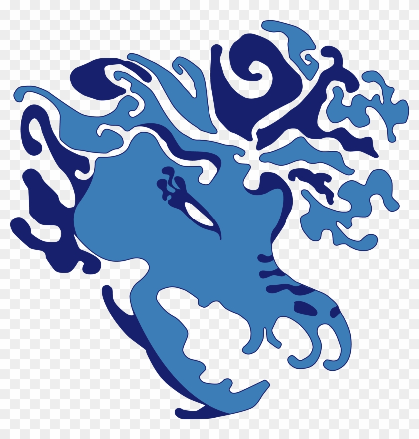 Kas Dragon Head Blue 2000px - Kaohsiung American School Logo Clipart