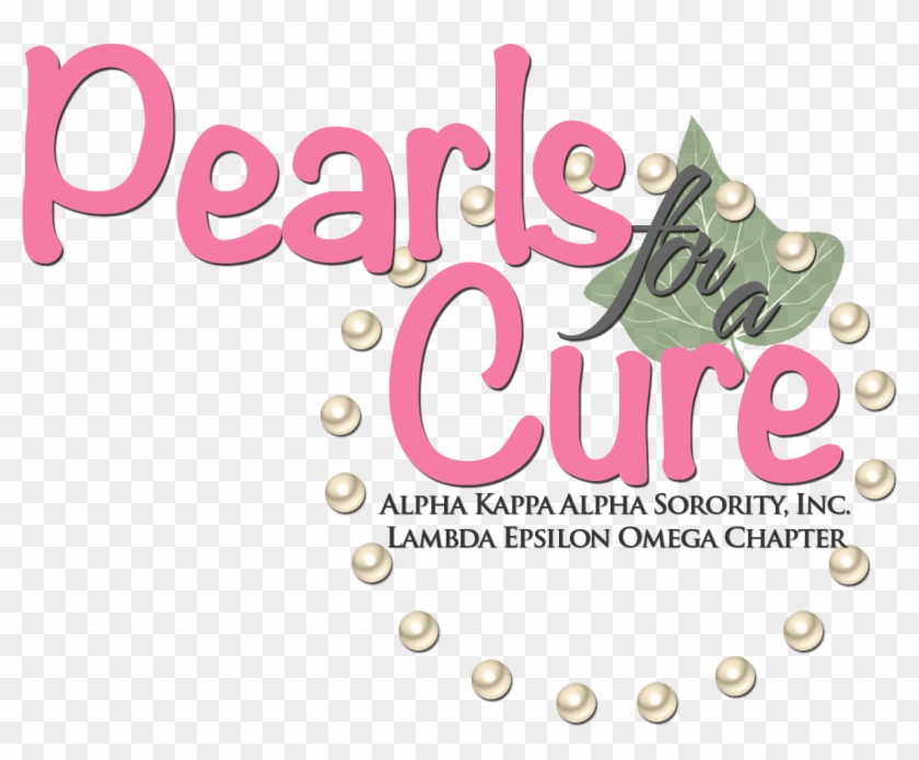 Pearls Fora Cure Logo - Graphic Design Clipart