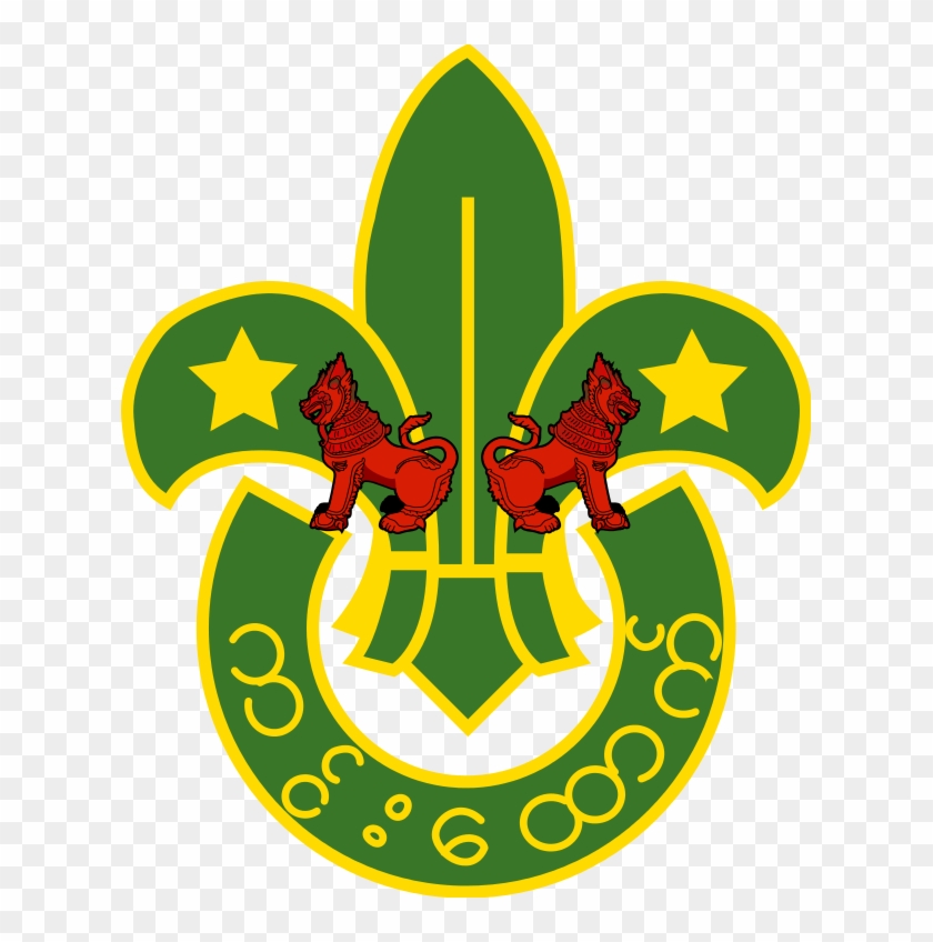 Union Of Burma Boy Scouts - Free Map Pointer Vector Clipart #2045104