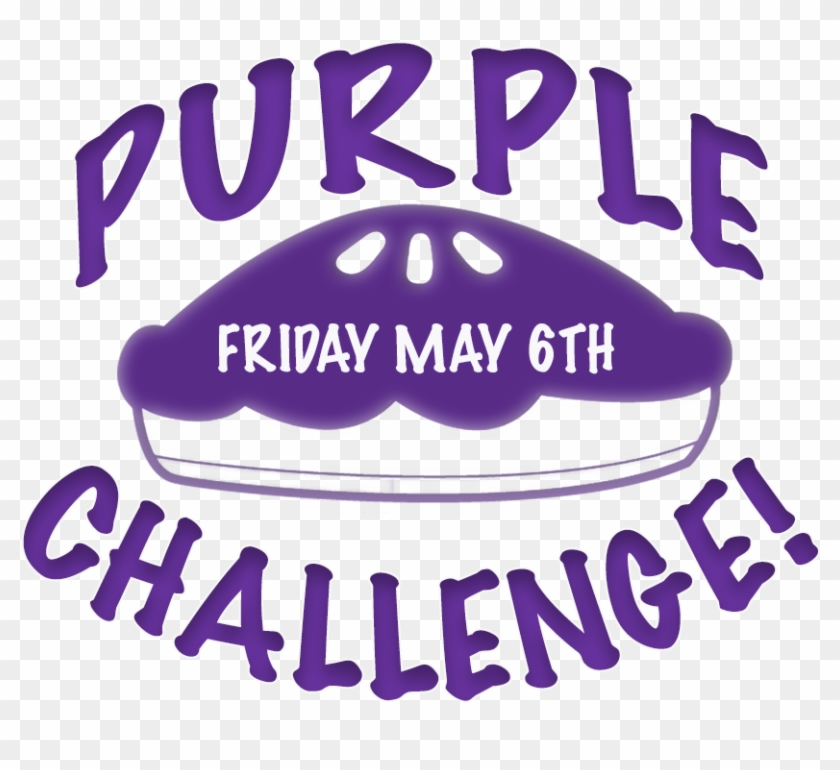 Relay For Life Purple Pie Challenge - Poster Clipart