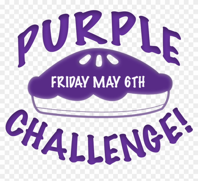 Relay For Life Purple Pie Challenge - Poster Clipart #2045177